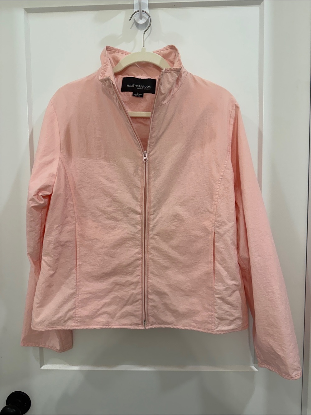 Weatherproof Light Pink Full-Zip Women's Jacket